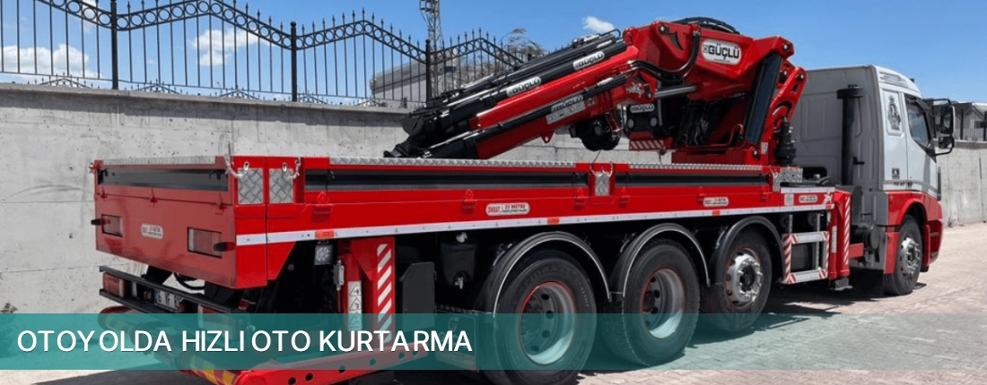 Seferihisar İlçemi Otoyolda Hızlı Oto Kurtarma